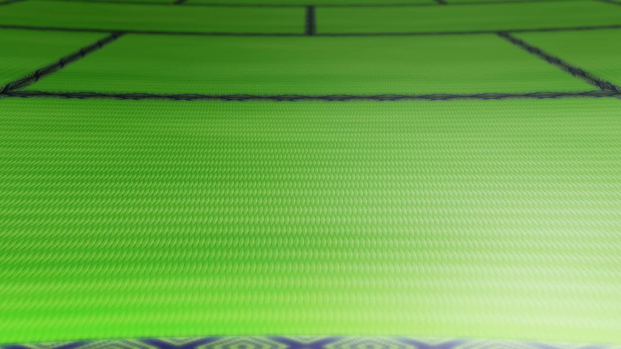 일본식 타타미 바닥에서 는 것, 코피 스페이스, 달리기와 기, 걸음걸이, 러너스 의 클로즈업, 비즈니스 린지 컨셉, 루프 애니메이션