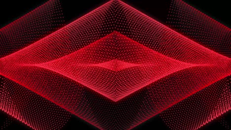 cambio de color del arco iris animación de patrón de forma de punto
