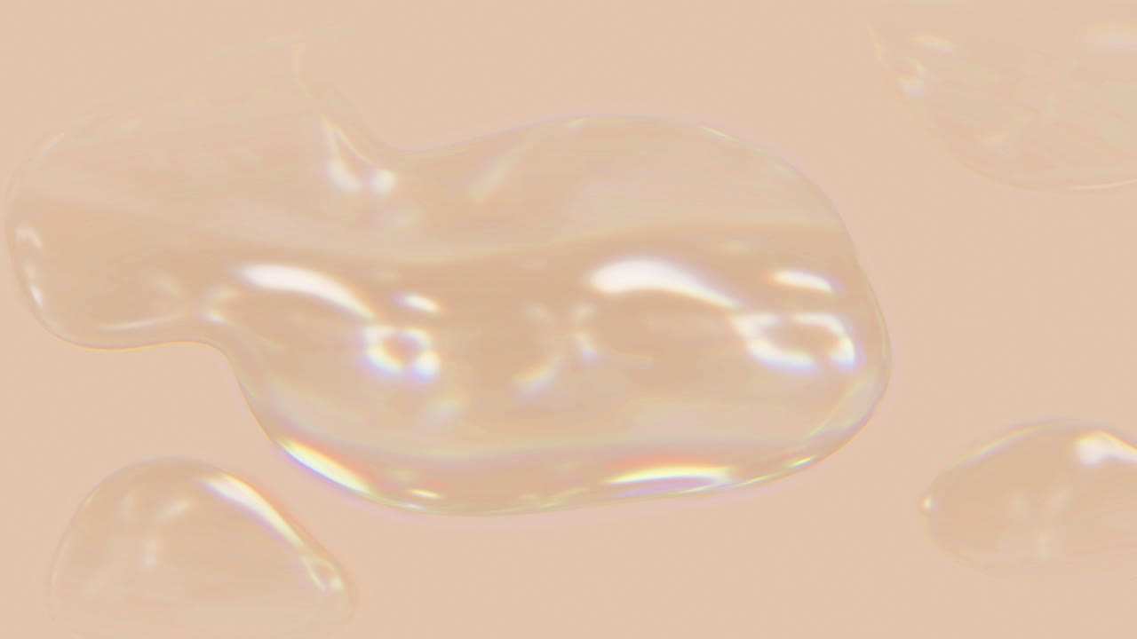 추상적인 액체 방울