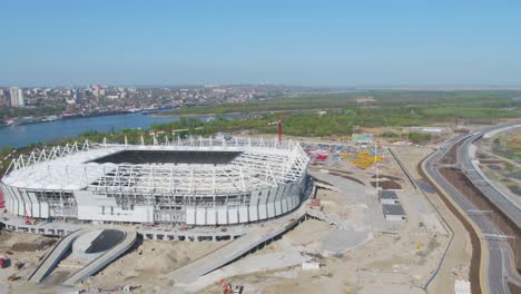 new stadium under construction