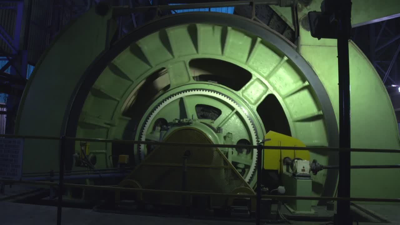 This is the head gear of a mineshaft