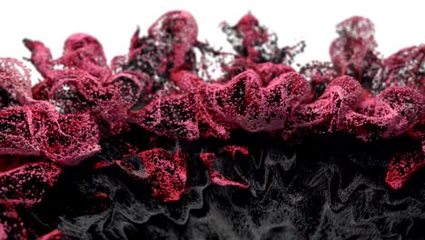 unique particle explosion. 4k.