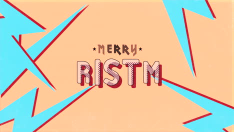 feliz navidad en textura hipster amarilla con rayos