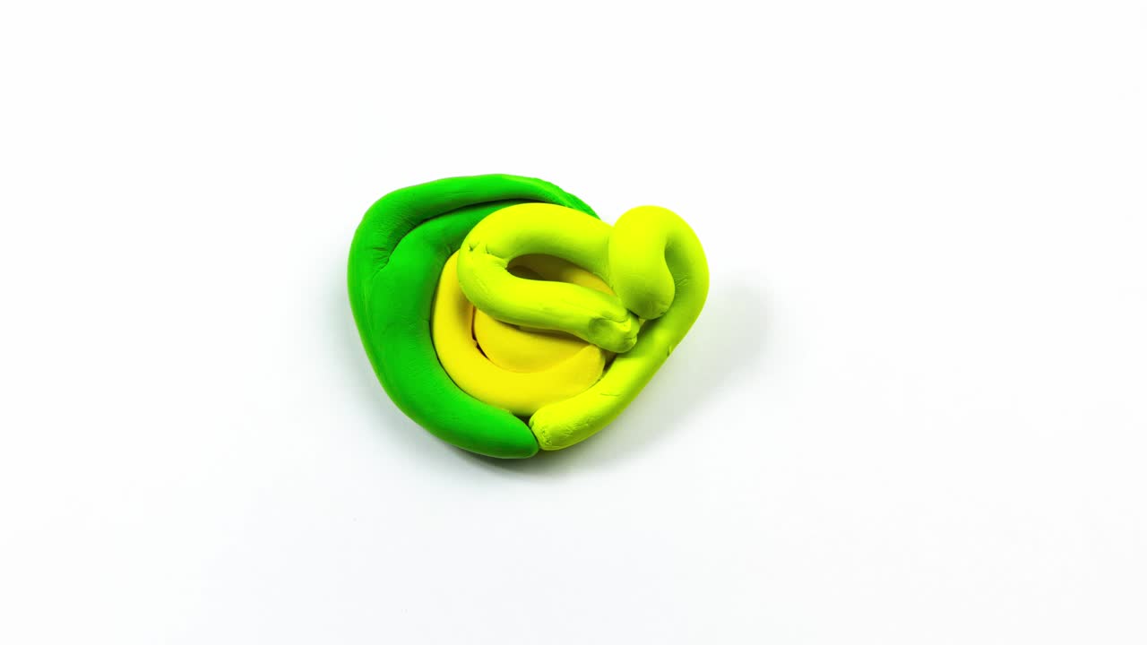 cambiando la plasticina stop motion animación sí en no