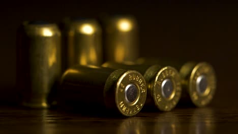 close-up of ammunition