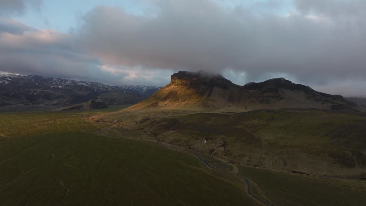 후지산의 조감도