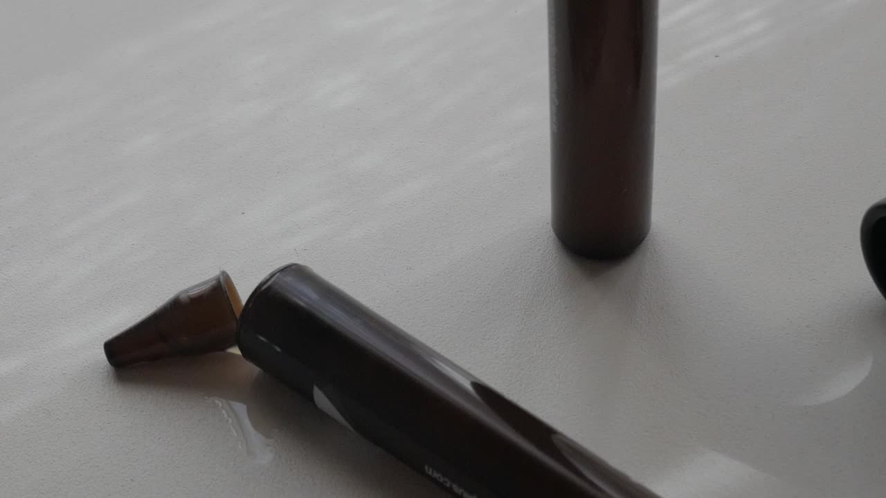 Panoramica di attrezzature per il trattamento della perdita dei capelli. Primo piano
