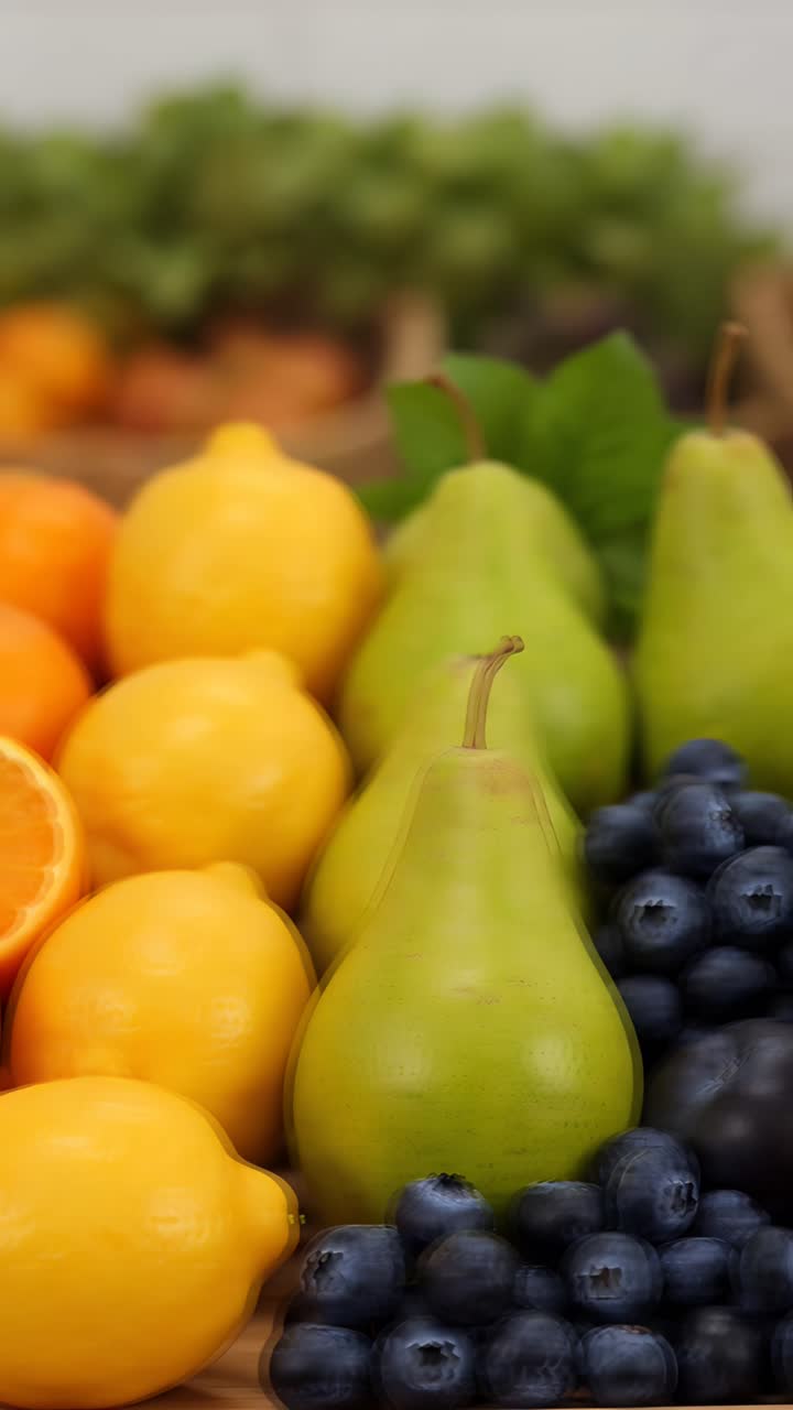 Frische Früchte 4K