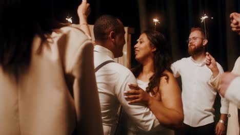 romantic outdoor wedding celebration