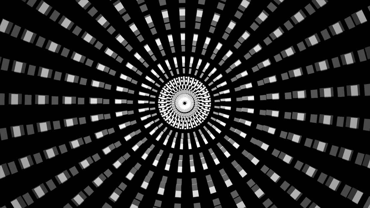 Abstrakt sort og hvidt geometrisk mønster