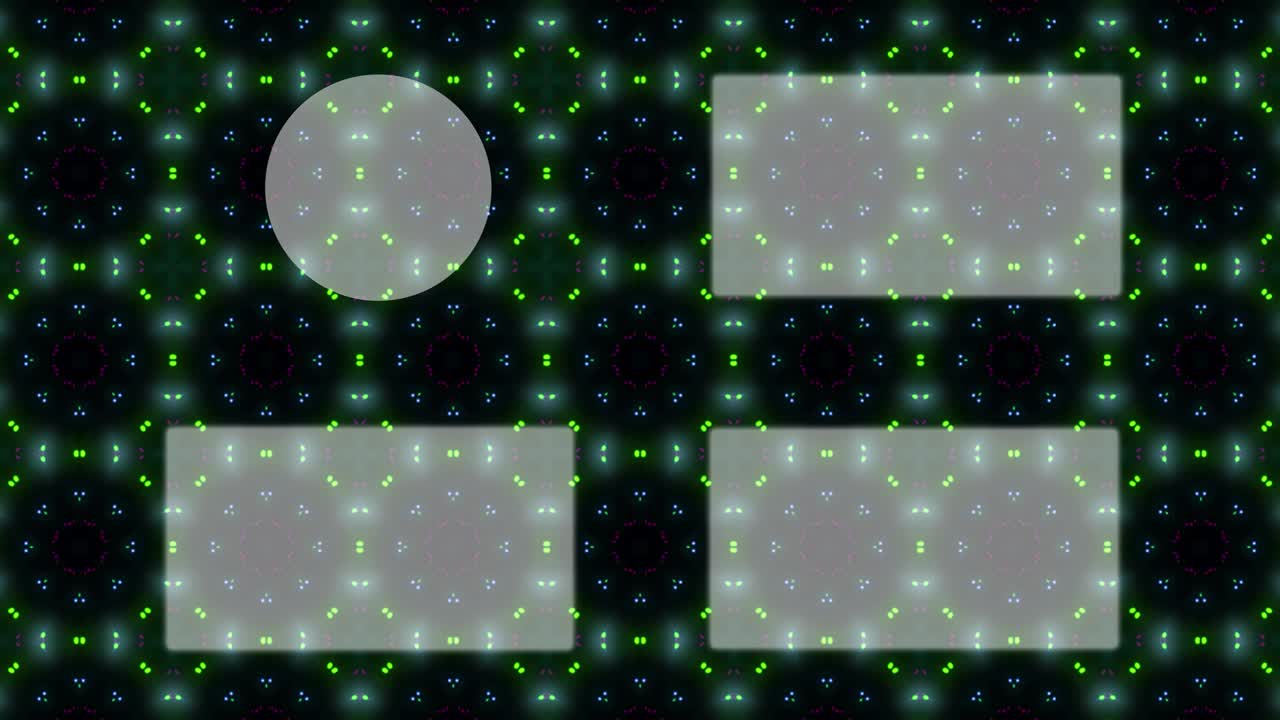 パーティクル・シャイン カレードスコップ エンドカード エンドスクリーン モーショングラフィックス