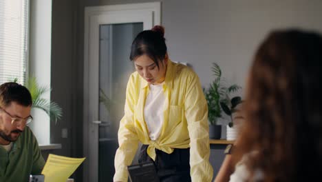 진행 중인 사업 회의