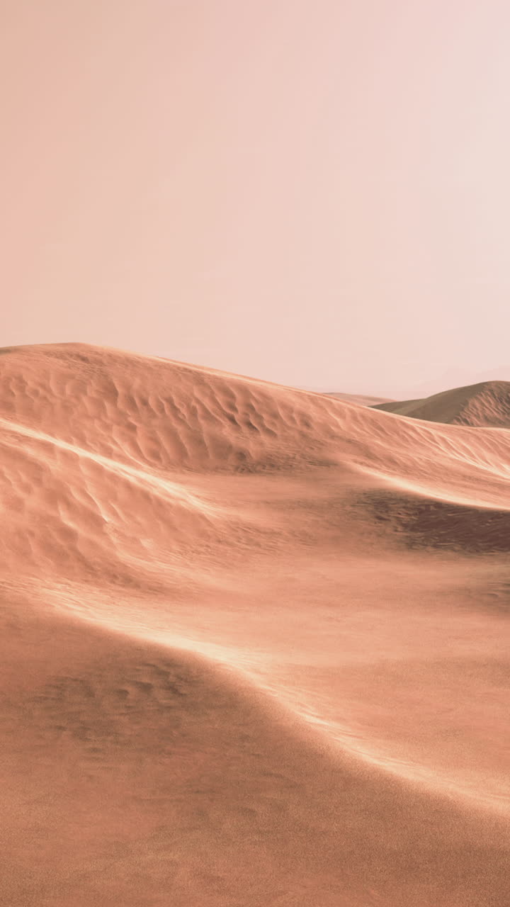 las dunas de arena del desierto