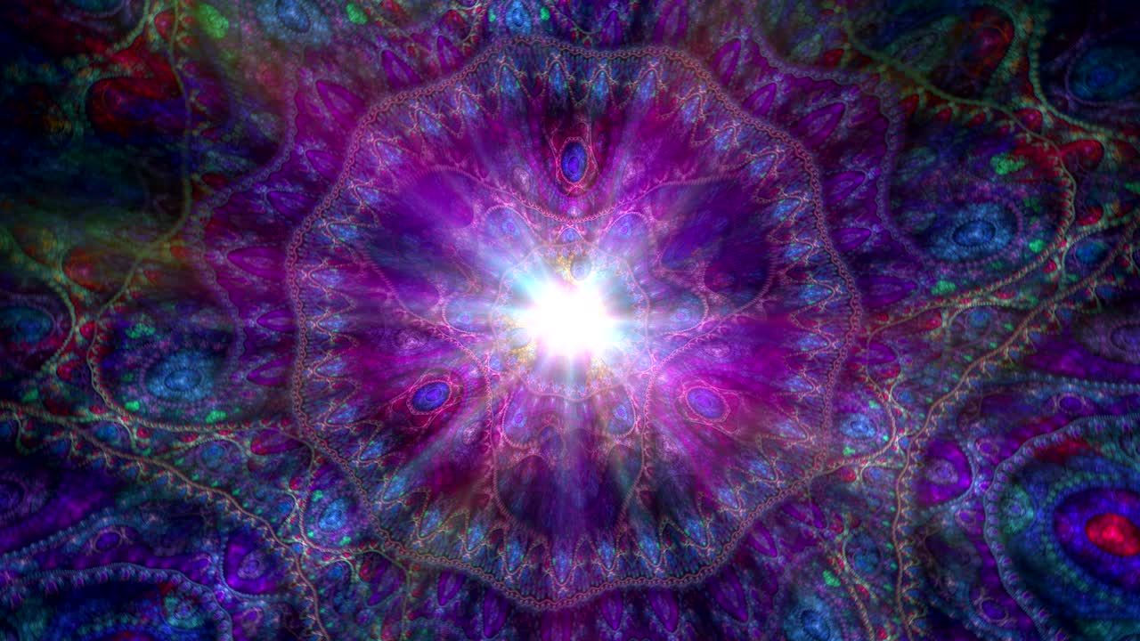 mosaico de rayos abstractos 4k