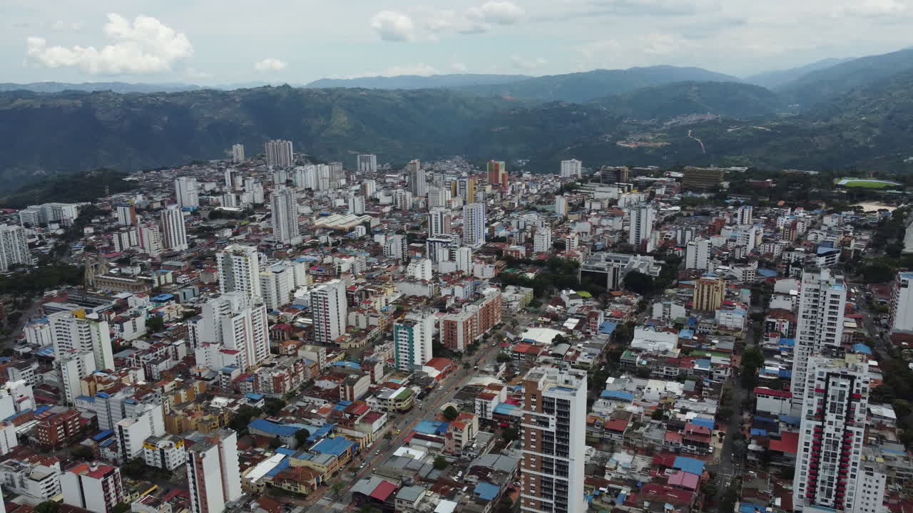 Bucaramanga Santander drone aerial view landscape