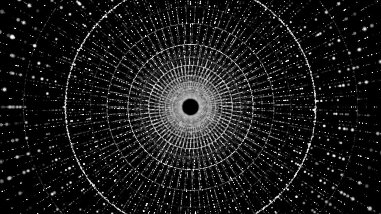 volando en el túnel tecnológico digital