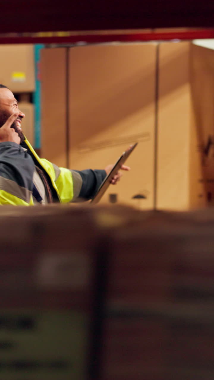 Warehouse Employees at Work