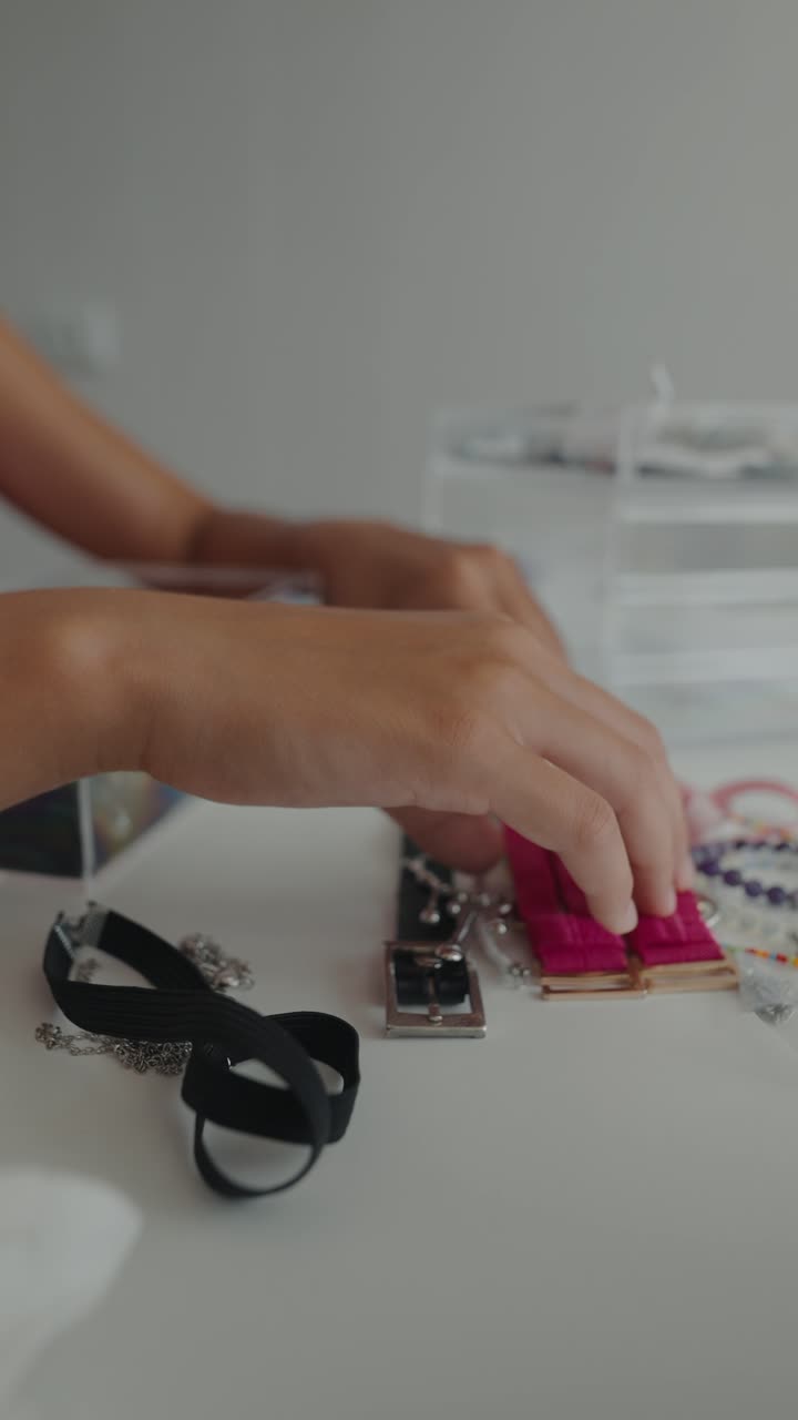 Coleção de joias e acessórios de moda