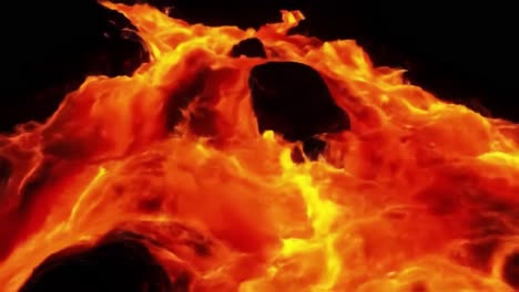 fuego ardiente