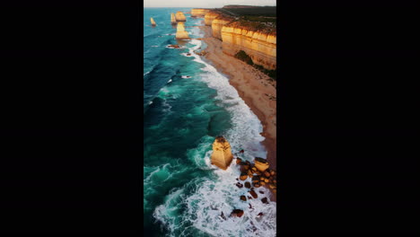 majestic twelve apostles at sunrise