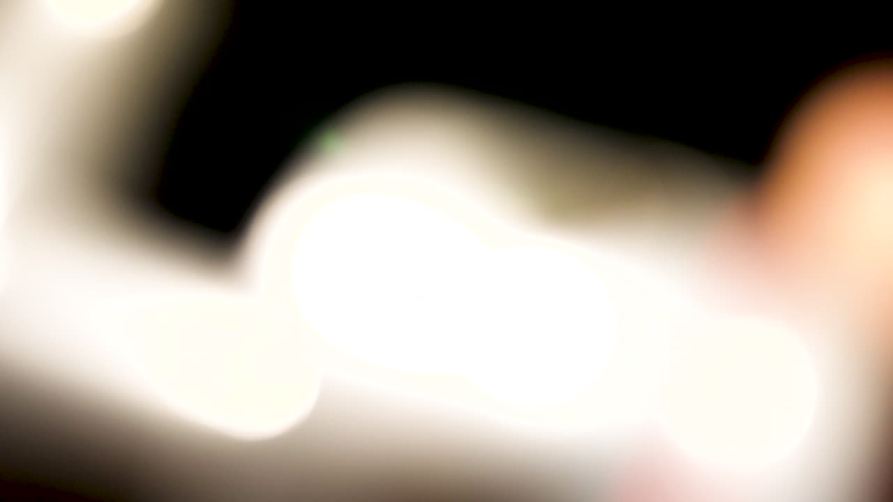 Abstract Light and Bokeh Background