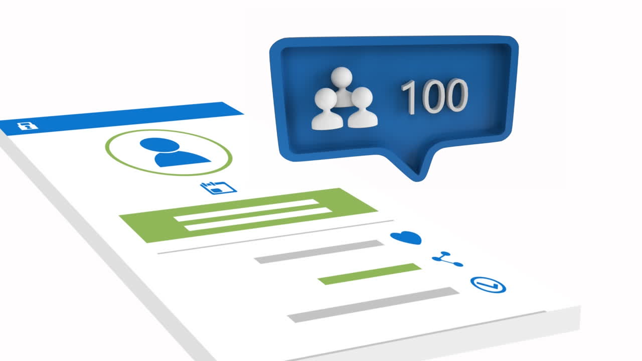 Subscribers increasing in count on social media