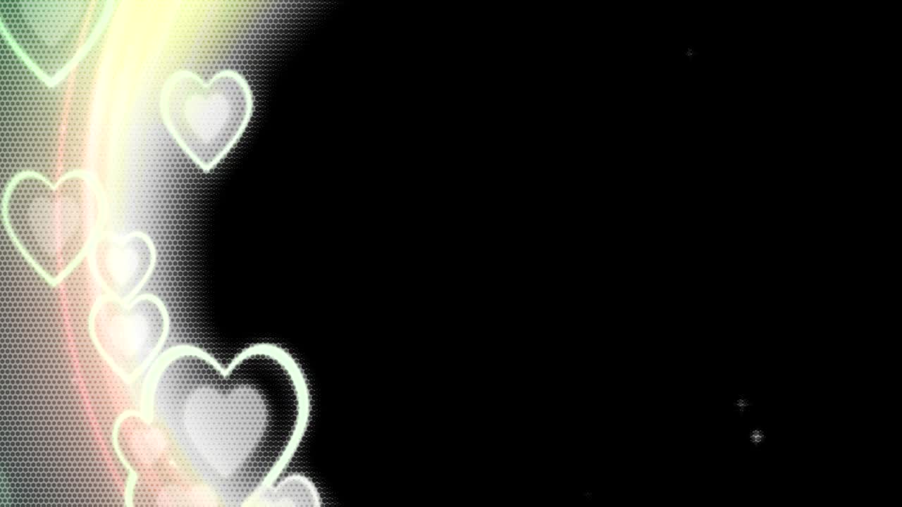 결혼식 을 위해 컴퓨터 로 생성 된 애니메이션 동작 배경