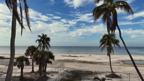 aerial view of ft myers beach florida