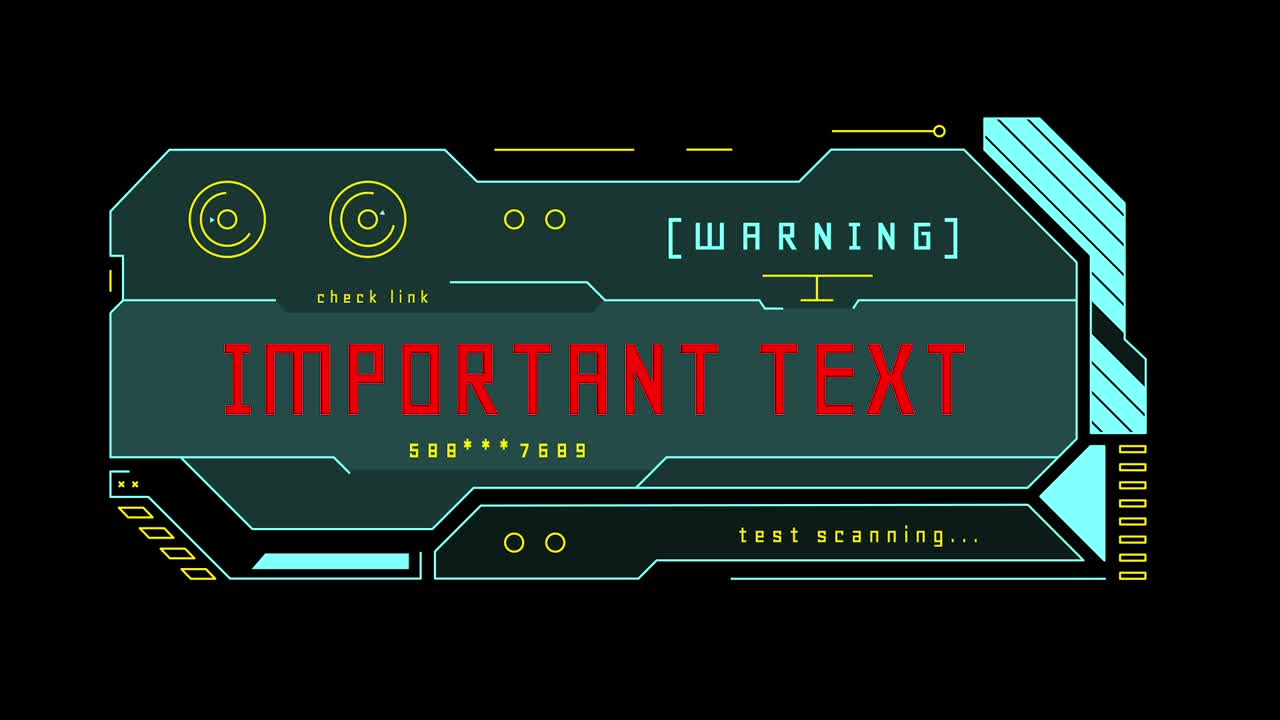 Cyberpunk Lower Thirds