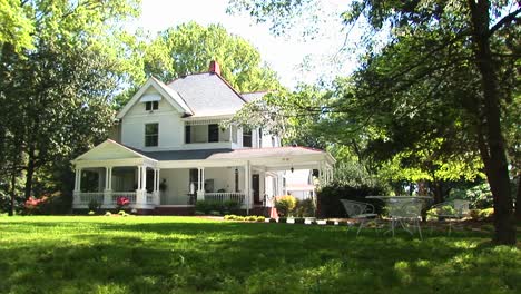 A-Beautiful-Twostory-Country-Home-Surrounded-By-Trees-And-An-Immaculate-Yard-Create-An-Idyllic-Setting