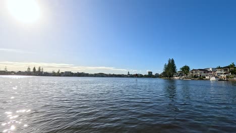 scenic boat ride through gold coast canals