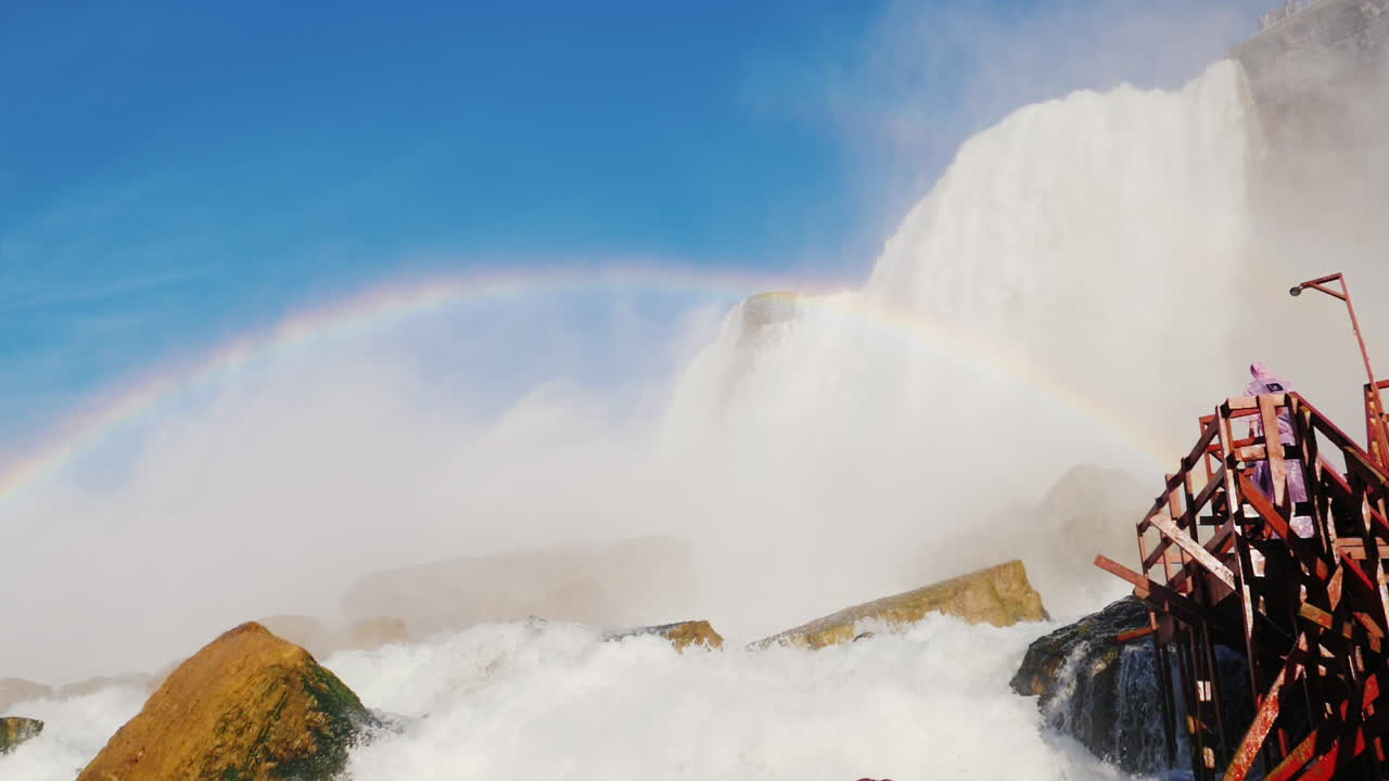 나이아가라 폭포 옆 바람의 동굴 파빌리온