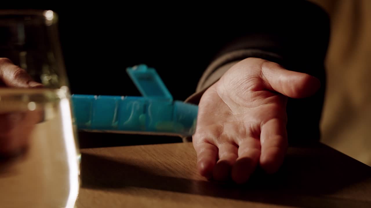 매일 약을 복용하는 것