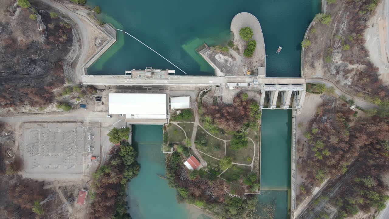 lugar de fuego de la presa