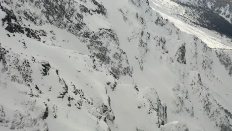 Snowy-North-Face-of-Mt-Curie-near-Pemberton-in-British-Columbia,-Canada