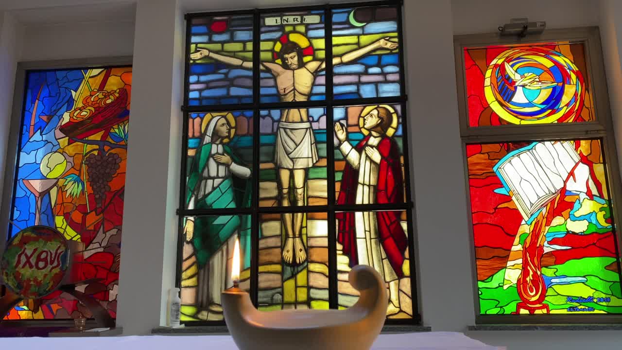 유리 가 있는 아름다운 곳