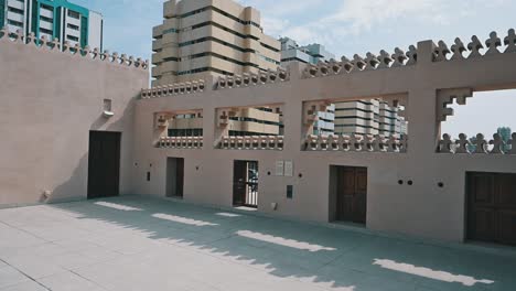 a look inside a traditional arab house within sharjah fort, commonly referred to as al hisn fort, in sharjah, uae
