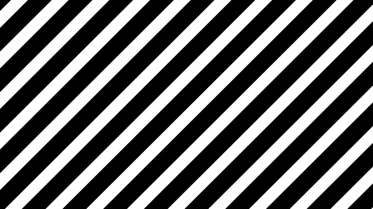 rayas de cebra blancas y negras que se mueven en un bucle sin costuras. fondo abstracto y papel tapiz. video de movimiento de imágenes en 4k