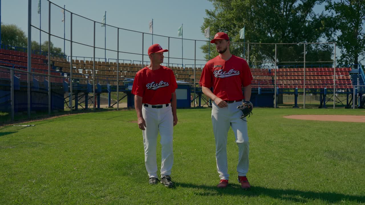 Allenatori di baseball sul campo