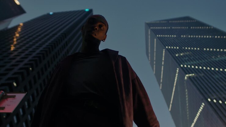 Urban Night Portrait