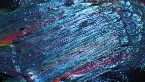 arte fluido abstracto con brillo