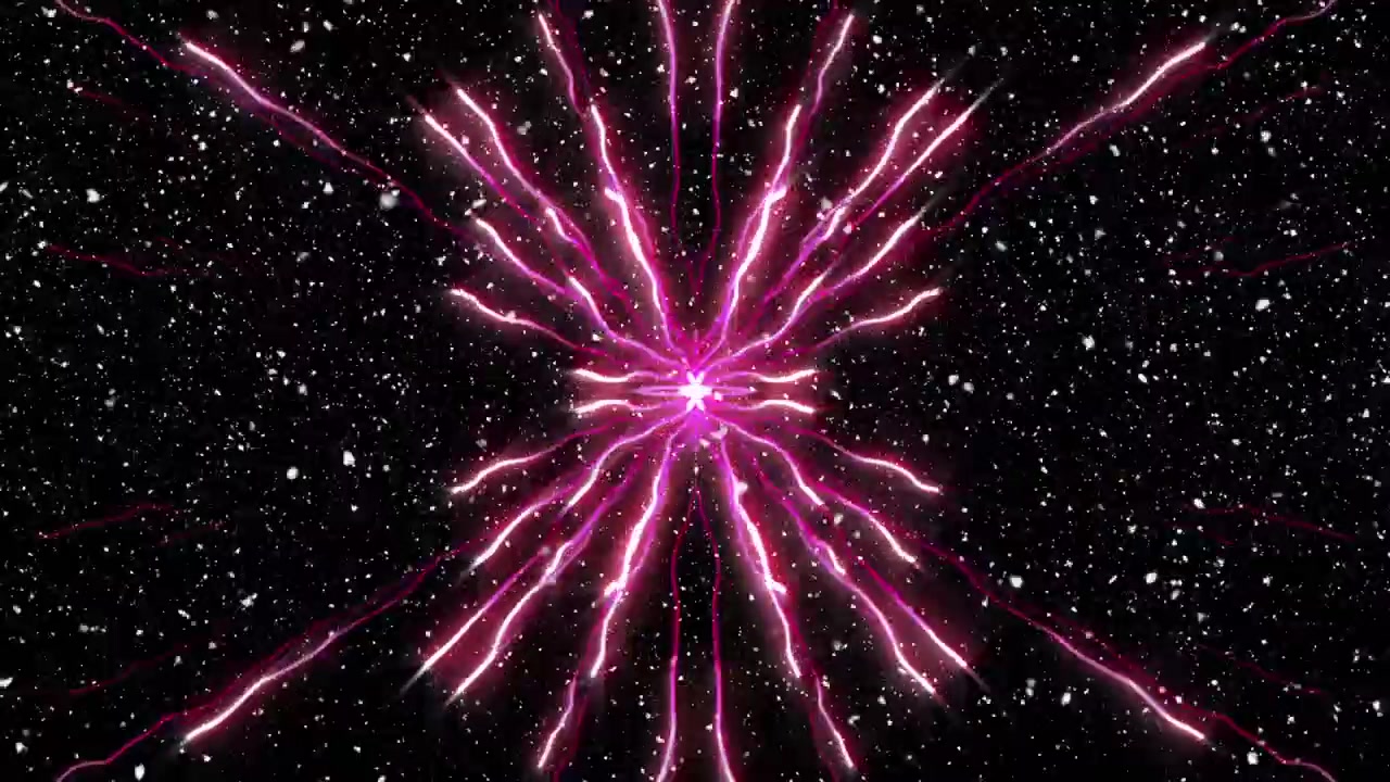Animation of new years greetings colourful confetti falling on black background