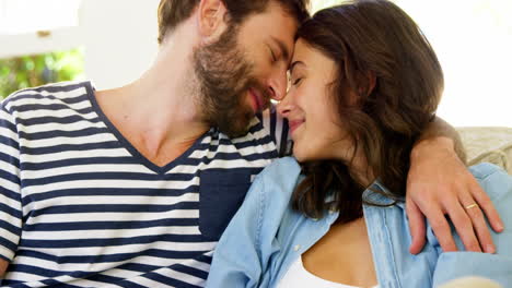 Couple-smiling-at-each-other