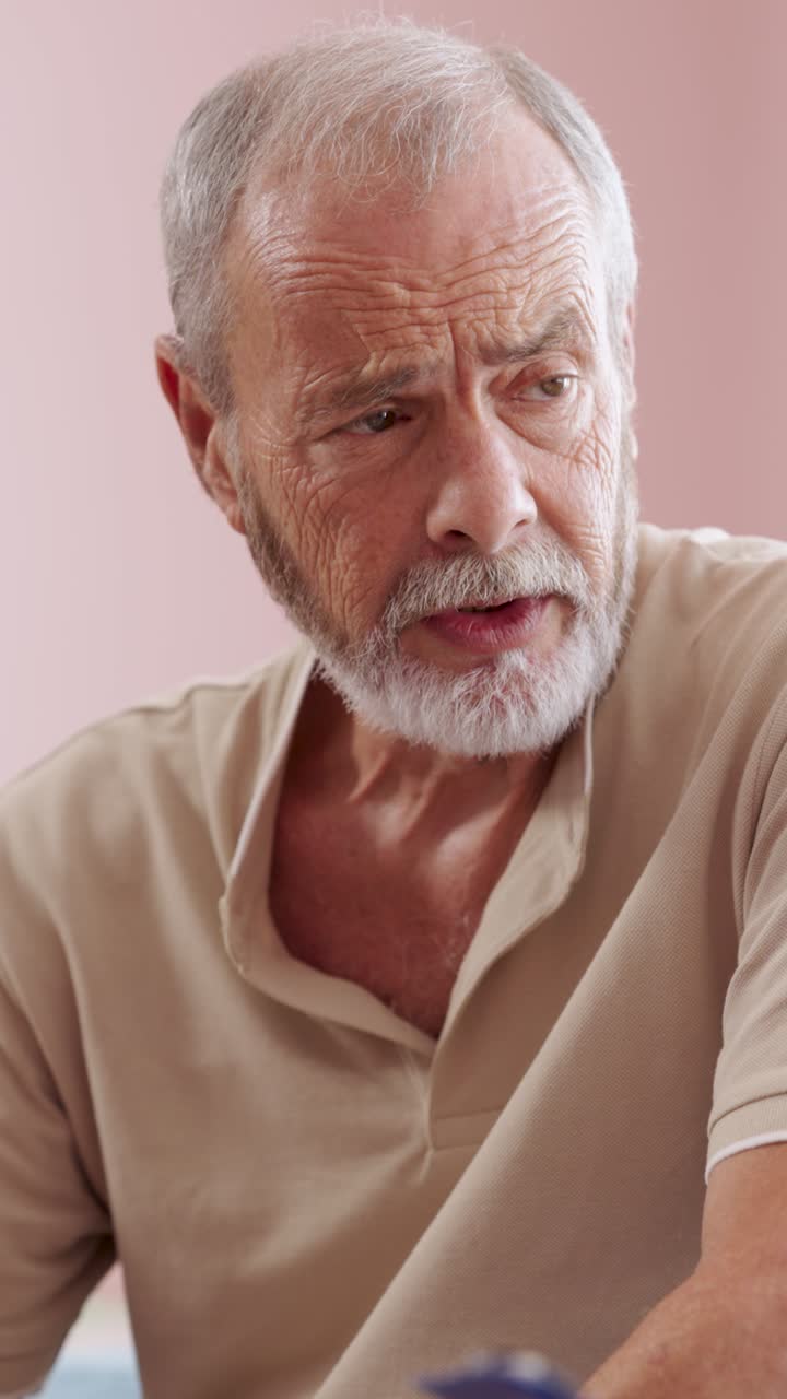 retrato de un hombre anciano