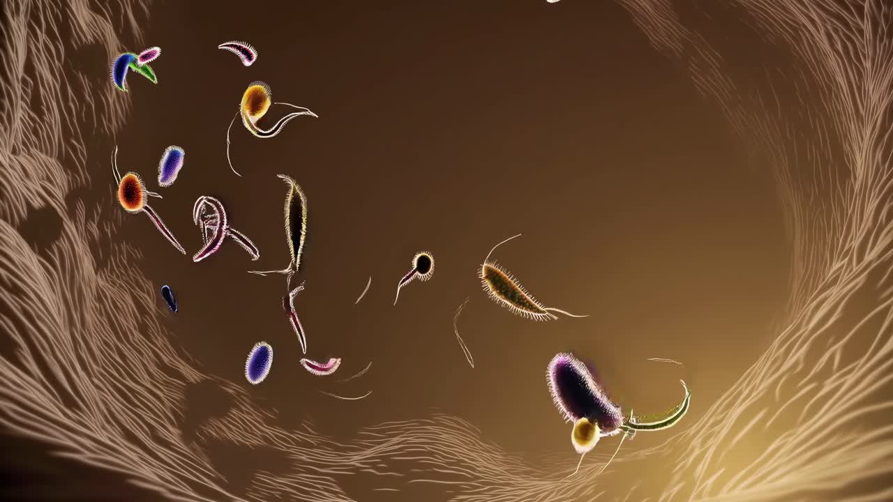 organismos microscópicos