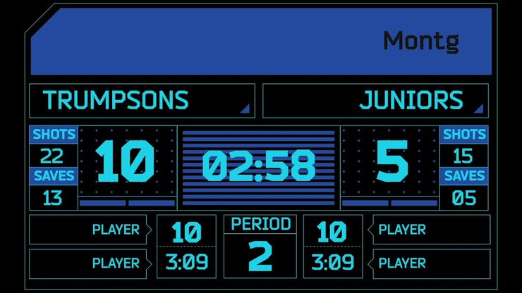 Retro HUD UI