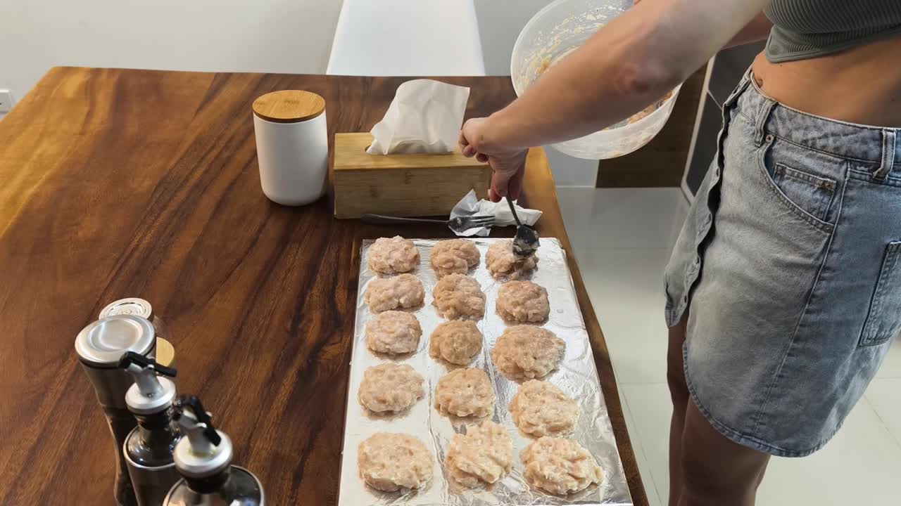 Preparing Meat Patties