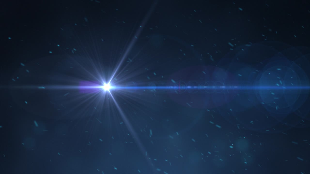 llamarada digital con efecto de nieve en el fondo oscuro. llamarada abstracta de la naturaleza en invierno cuando cae nieve.