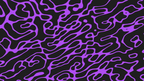 purple waves pattern on black gradient