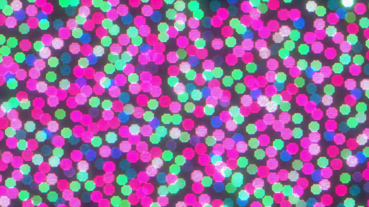Vibrant Pink Green Bokeh Lights Pattern Creating Festive Shimmer And Dynamic Outoffocus Circles, Ideal